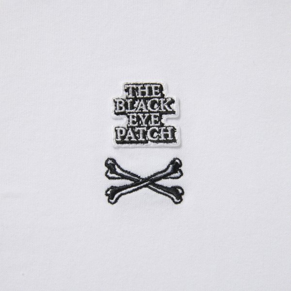 画像3: BlackEyePatch/SMALL CROSSBONE OG LABEL TEE（WHITE）