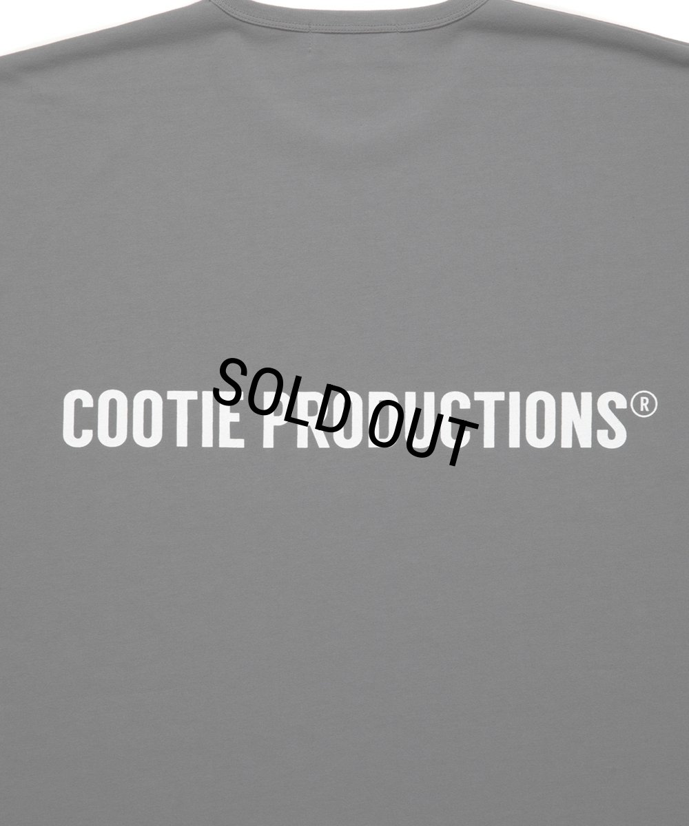 画像4: COOTIE PRODUCTIONS/Dry Tech Jersey Oversized S/S Tee（Gray）［ドライテックオーバーサイズT-25秋冬］ (4)