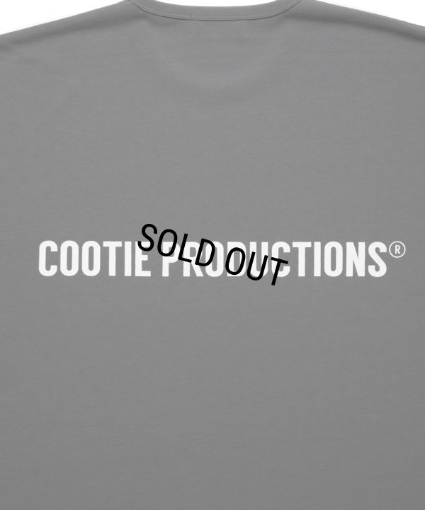 画像4: COOTIE PRODUCTIONS/Dry Tech Jersey Oversized S/S Tee（Gray）［ドライテックオーバーサイズT-25秋冬］