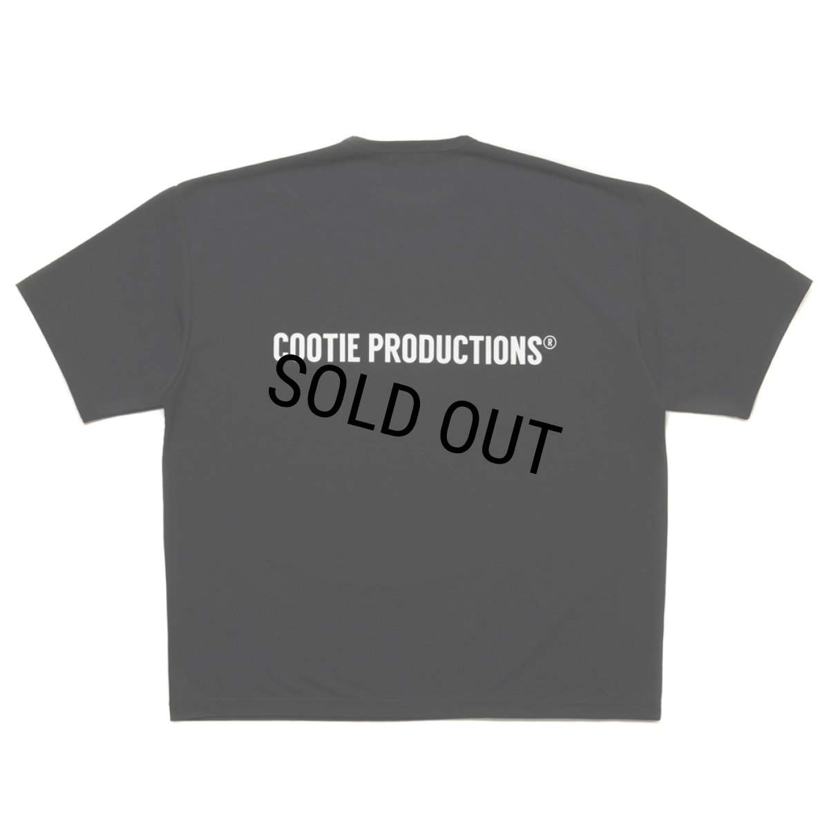 画像1: COOTIE PRODUCTIONS/Dry Tech Jersey Oversized S/S Tee（Black）［ドライテックオーバーサイズT-25秋冬］ (1)