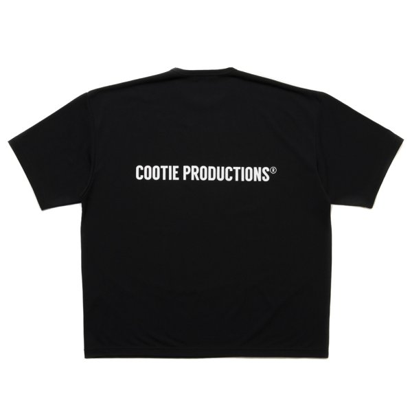画像1: COOTIE PRODUCTIONS/Dry Tech Jersey Oversized S/S Tee（Black）［ドライテックオーバーサイズT-25秋冬］