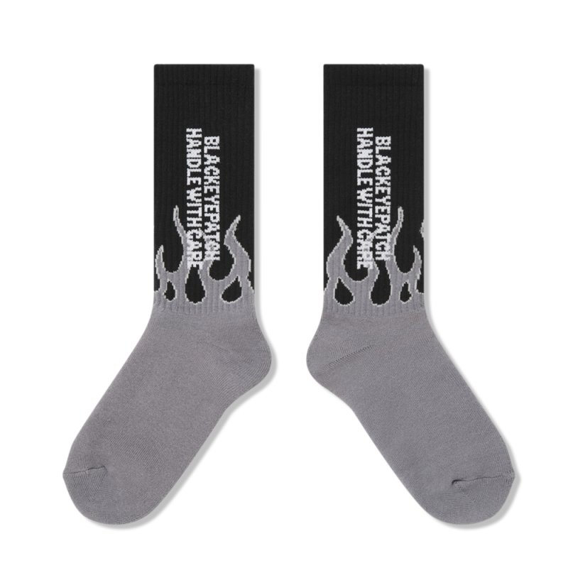 画像3: BlackEyePatch/HWC FLAMES SOCKS（MULTI）
