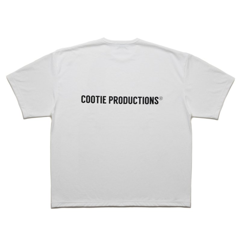 画像2: COOTIE PRODUCTIONS/Dry Tech Jersey Oversized S/S Tee（White）［ドライテックオーバーサイズT-25秋冬］