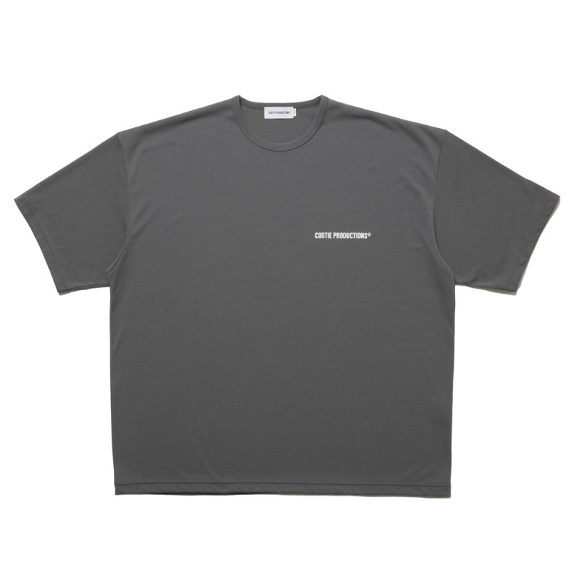 画像1: COOTIE PRODUCTIONS/Dry Tech Jersey Oversized S/S Tee（Gray）［ドライテックオーバーサイズT-25秋冬］