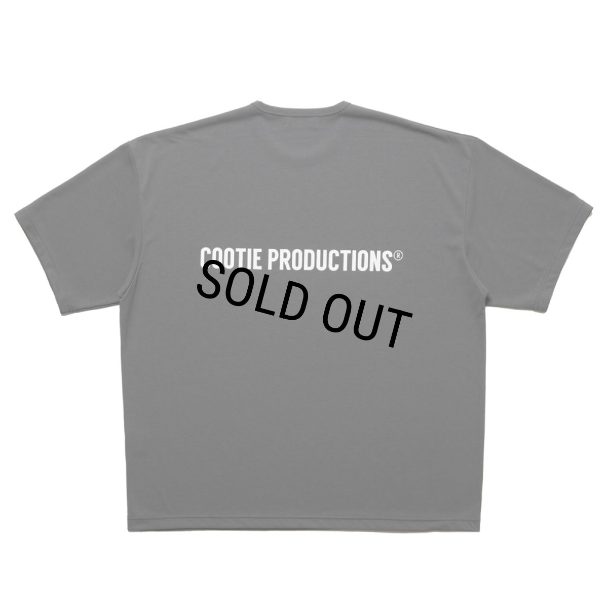 画像1: COOTIE PRODUCTIONS/Dry Tech Jersey Oversized S/S Tee（Gray）［ドライテックオーバーサイズT-25秋冬］ (1)