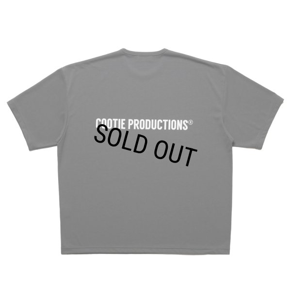 画像1: COOTIE PRODUCTIONS/Dry Tech Jersey Oversized S/S Tee（Gray）［ドライテックオーバーサイズT-25秋冬］