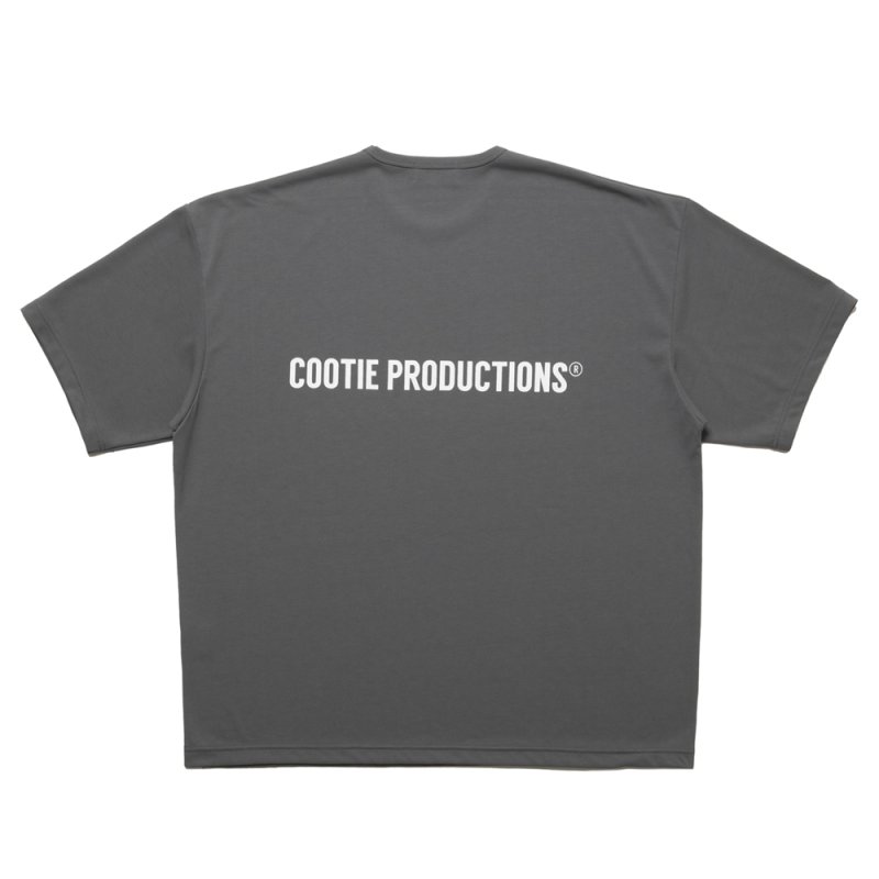 画像2: COOTIE PRODUCTIONS/Dry Tech Jersey Oversized S/S Tee（Gray）［ドライテックオーバーサイズT-25秋冬］