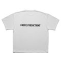 COOTIE PRODUCTIONS/Dry Tech Jersey Oversized S/S Tee（White）［ドライテックオーバーサイズT-25秋冬］