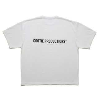 COOTIE PRODUCTIONS/Dry Tech Jersey Oversized S/S Tee（White