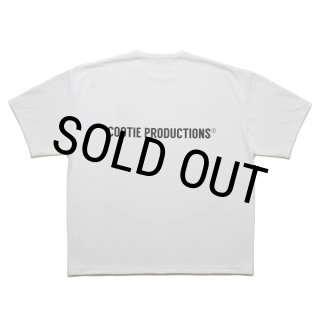 COOTIE PRODUCTIONS/Dry Tech Jersey Oversized S/S Tee（White