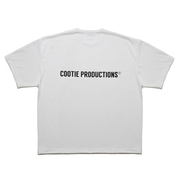 画像1: COOTIE PRODUCTIONS/Dry Tech Jersey Oversized S/S Tee（White）［ドライテックオーバーサイズT-25秋冬］