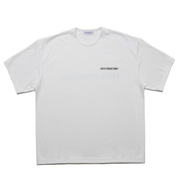 画像2: COOTIE PRODUCTIONS/Dry Tech Jersey Oversized S/S Tee（White）［ドライテックオーバーサイズT-25秋冬］