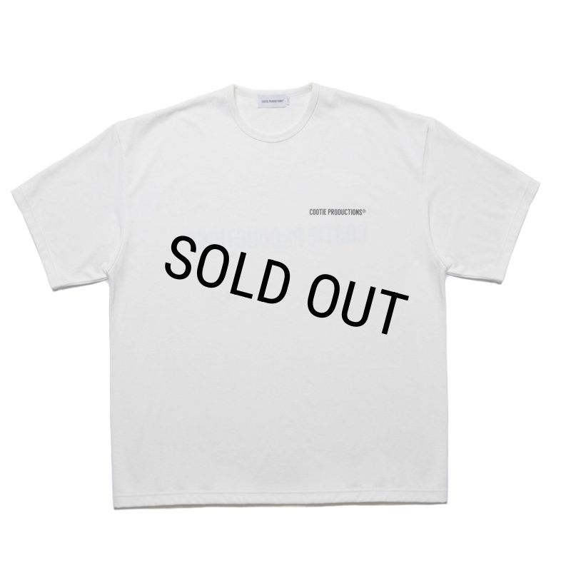 COOTIE PRODUCTIONS/Dry Tech Jersey Oversized S/S Tee（White