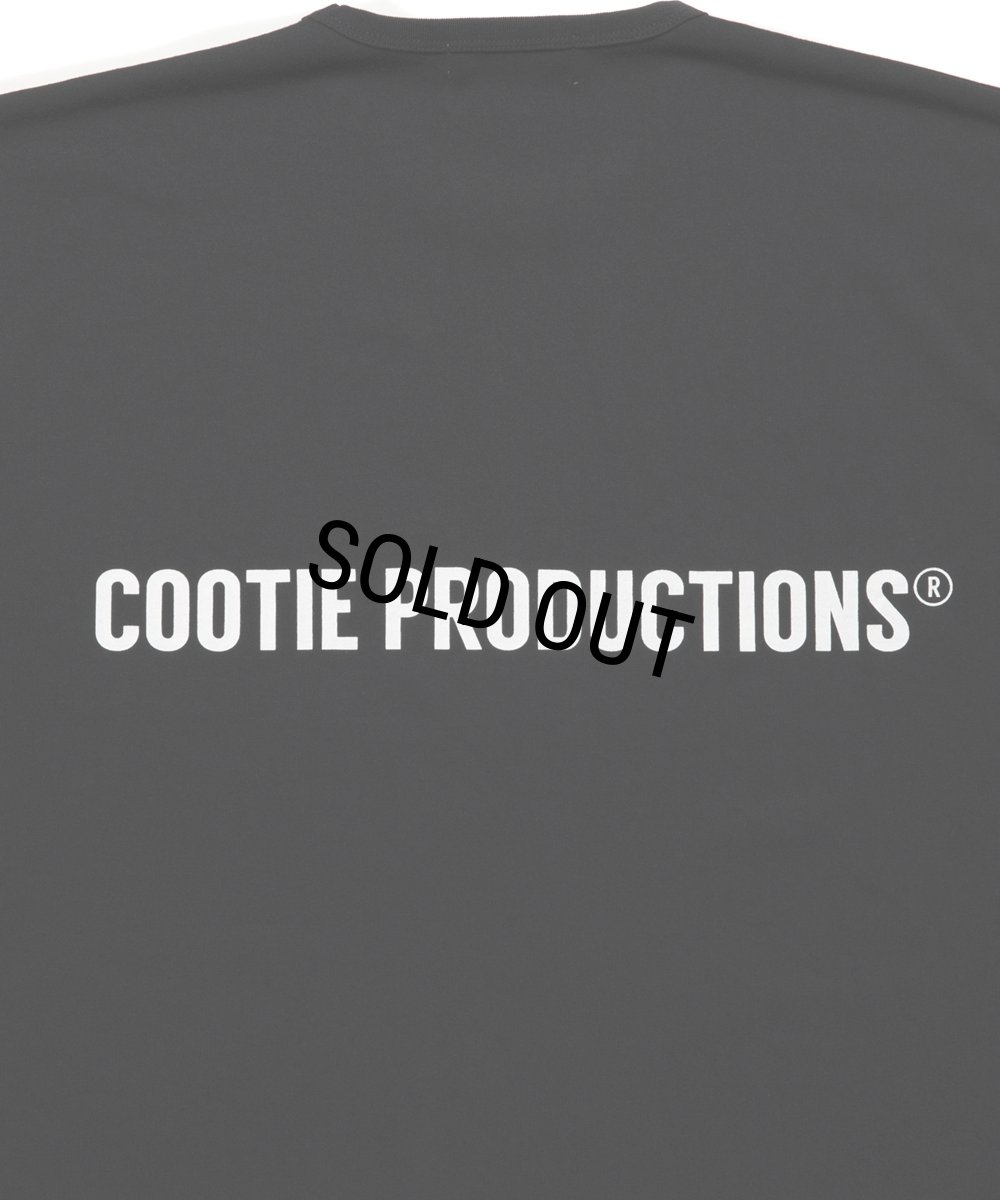 画像4: COOTIE PRODUCTIONS/Dry Tech Jersey Oversized S/S Tee（Black）［ドライテックオーバーサイズT-25秋冬］ (4)