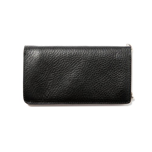 他の写真2: CALEE/SILVER STAR CONCHO LEATHER LONG WALLET（BLACK）［レザーロングウォレット-25春夏］
