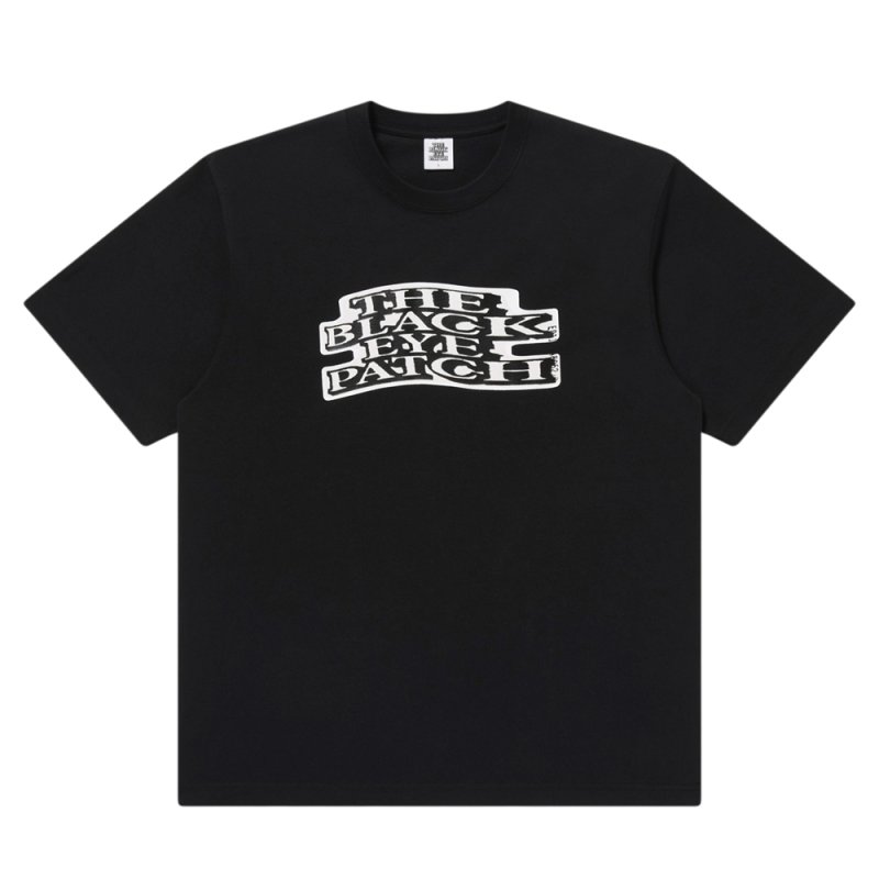画像1: BlackEyePatch/WAVY OG LABEL TEE（BLACK）