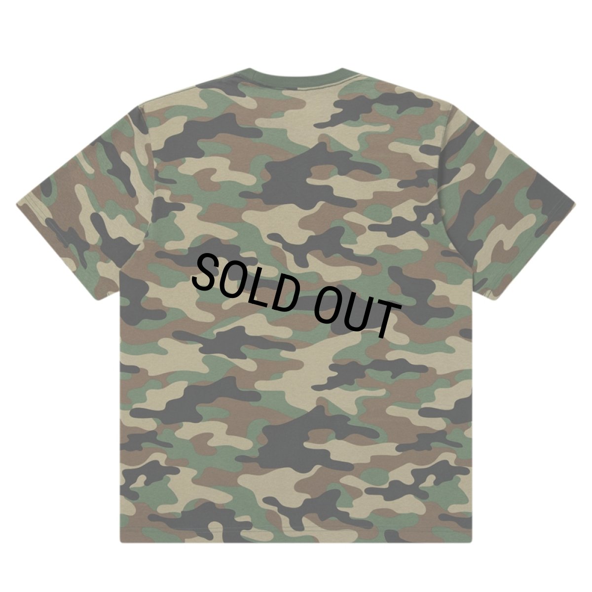 画像2: BlackEyePatch/WAVY OG LABEL TEE（WOODLAND CAMO） (2)