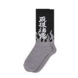 BlackEyePatch/HWC FLAMES SOCKS（MULTI）