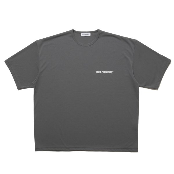 画像2: COOTIE PRODUCTIONS/Dry Tech Jersey Oversized S/S Tee（Gray）［ドライテックオーバーサイズT-25秋冬］