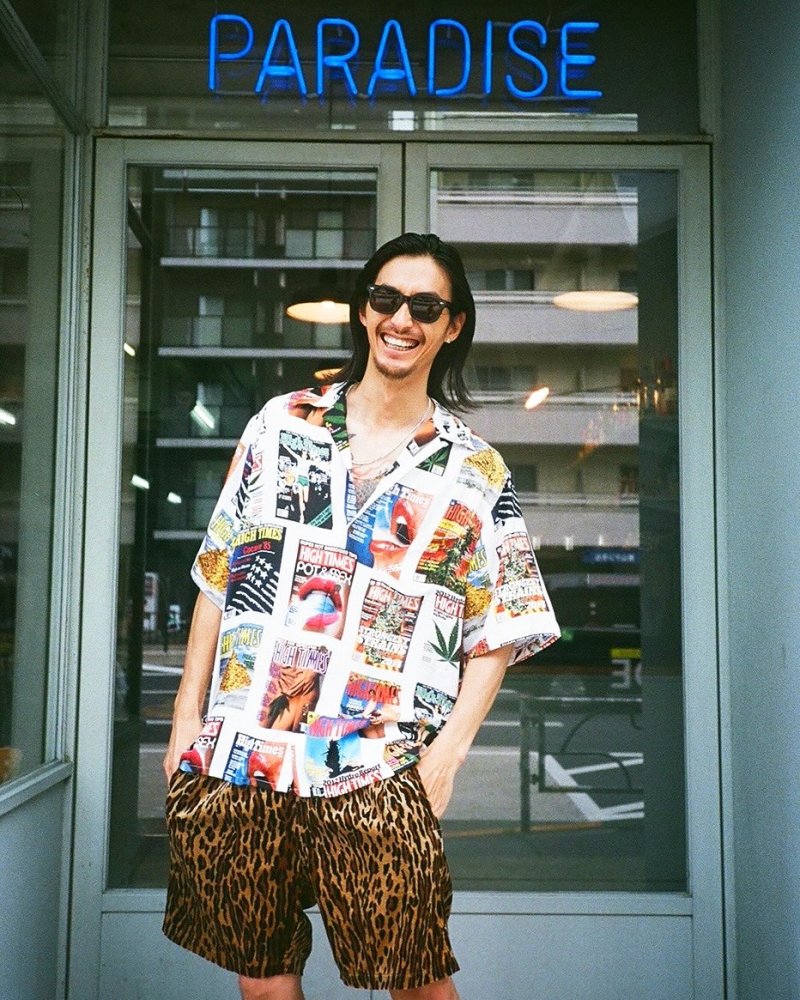 画像3: WACKO MARIA/HIGH TIMES / HAWAIIAN SHIRT（WHITE）［ハワイアンシャツ-25春夏］