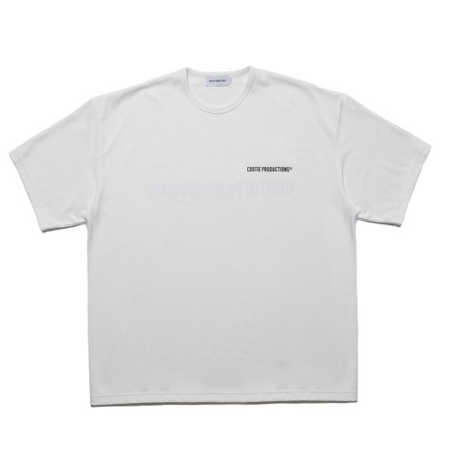 他の写真1: COOTIE PRODUCTIONS/Dry Tech Jersey Oversized S/S Tee（White）［ドライテックオーバーサイズT-25秋冬］