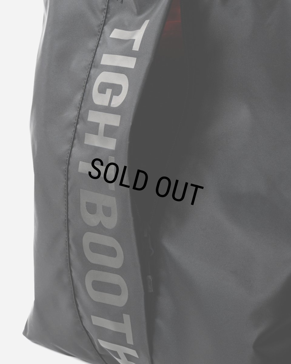 画像7: 【30%OFF】TIGHTBOOTH/LOGO KNAPSAC（Black）［ナップサック-25夏］ (7)