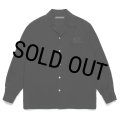 WACKO MARIA/MR.BROTHERS CUT CLUB / 50'S SHIRT（BLACK）［50'Sシャツ-25春夏］