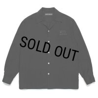 WACKO MARIA/MR.BROTHERS CUT CLUB / 50'S SHIRT（BLACK）［50'Sシャツ-25春夏］