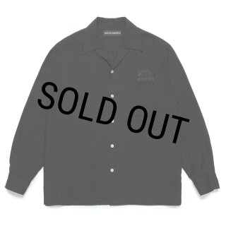 WACKO MARIA/MR.BROTHERS CUT CLUB / 50'S SHIRT（BLACK）［50'Sシャツ