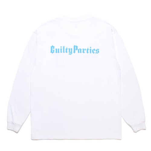他の写真2: WACKO MARIA/MR.BROTHERS CUT CLUB / WASHED HEAVY WEIGHT LONG SLEEVE T-SHIRT（WHITE）［プリント長袖T-25春夏］