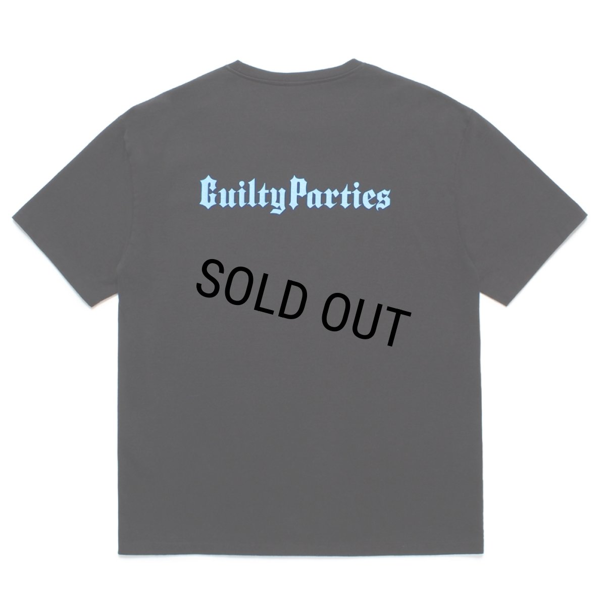 画像2: WACKO MARIA/MR.BROTHERS CUT CLUB / WASHED HEAVY WEIGHT T-SHIRT（BLACK）［プリントT-25春夏］ (2)