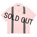 WACKO MARIA/MR.BROTHERS CUT CLUB / SWITCHING 50'S SHIRT（PINK）［スイッチング50'Sシャツ-25春夏］