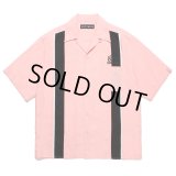 WACKO MARIA/MR.BROTHERS CUT CLUB / SWITCHING 50'S SHIRT（PINK）［スイッチング50'Sシャツ-25春夏］