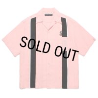 WACKO MARIA/MR.BROTHERS CUT CLUB / SWITCHING 50'S SHIRT（PINK）［スイッチング50'Sシャツ-25春夏］