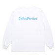 画像2: WACKO MARIA/MR.BROTHERS CUT CLUB / WASHED HEAVY WEIGHT LONG SLEEVE T-SHIRT（WHITE）［プリント長袖T-25春夏］ (2)