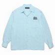 WACKO MARIA/MR.BROTHERS CUT CLUB / 50'S SHIRT（L-BLUE）［50'S