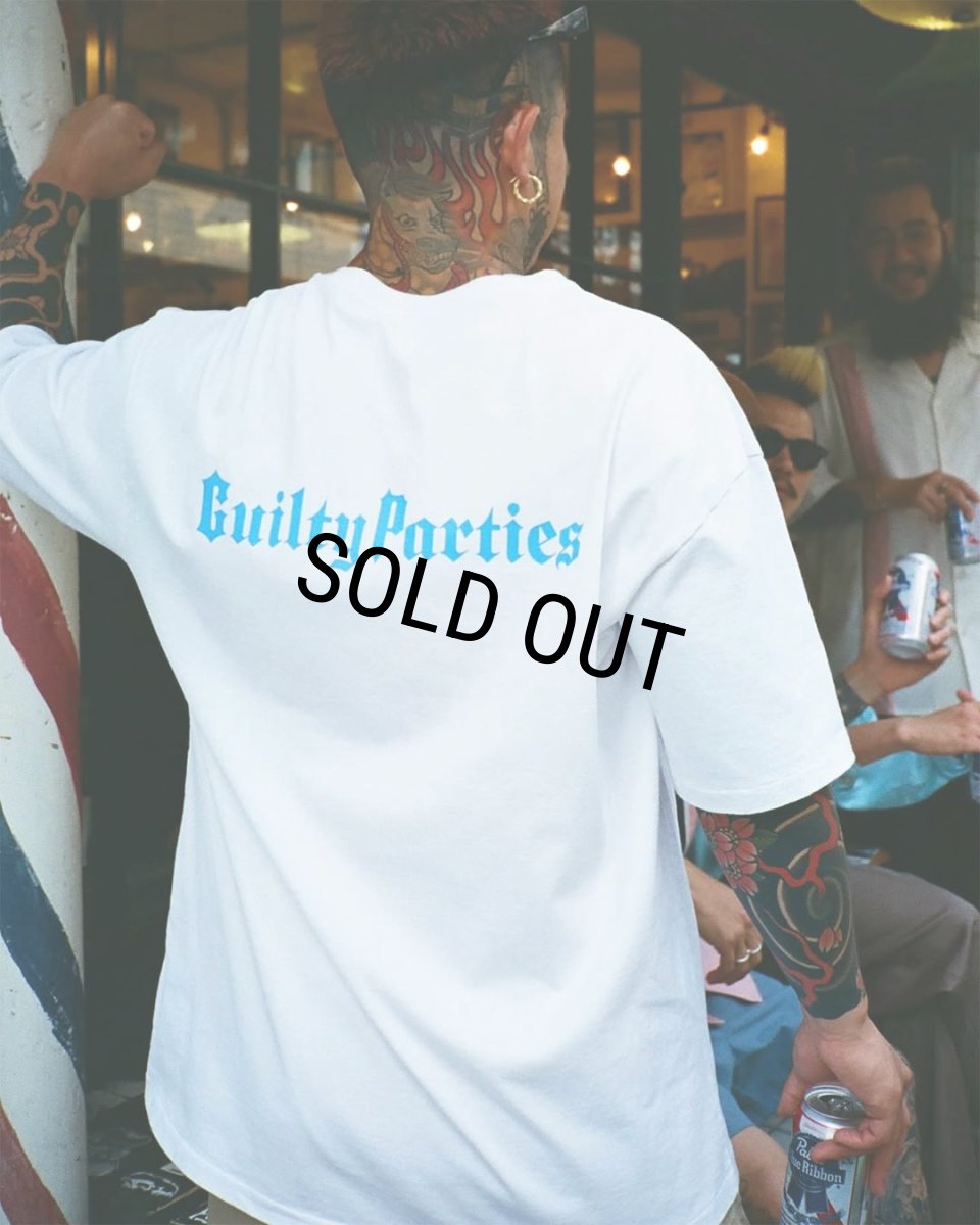 画像4: WACKO MARIA/MR.BROTHERS CUT CLUB / WASHED HEAVY WEIGHT T-SHIRT（WHITE）［プリントT-25春夏］ (4)