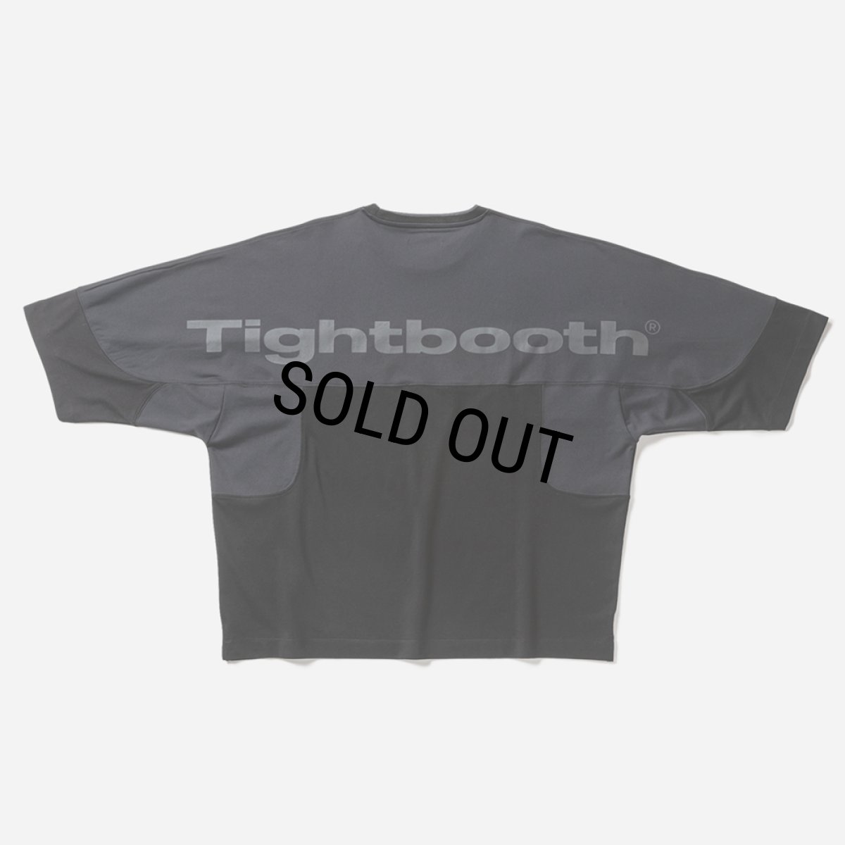 画像2: 【30%OFF】TIGHTBOOTH/3/4 SLEEVE SUZU T-SHIRT（Black）［クォータースリーブT-25夏］ (2)