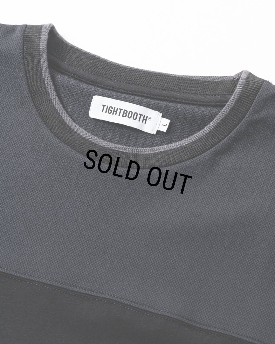 画像3: 【30%OFF】TIGHTBOOTH/3/4 SLEEVE SUZU T-SHIRT（Black）［クォータースリーブT-25夏］ (3)