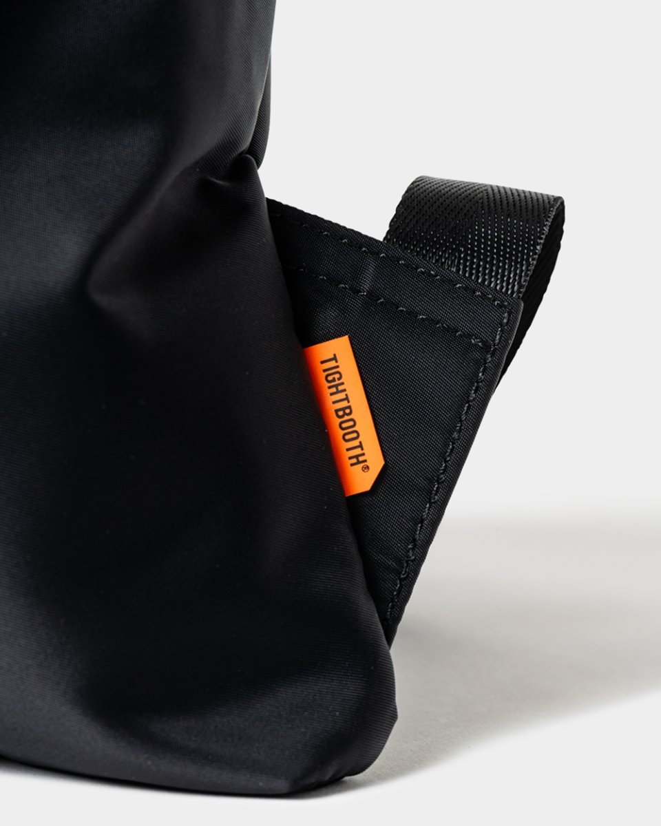 画像9: TIGHTBOOTH/LOGO KNAPSAC（Black）［ナップサック-25夏］ (9)