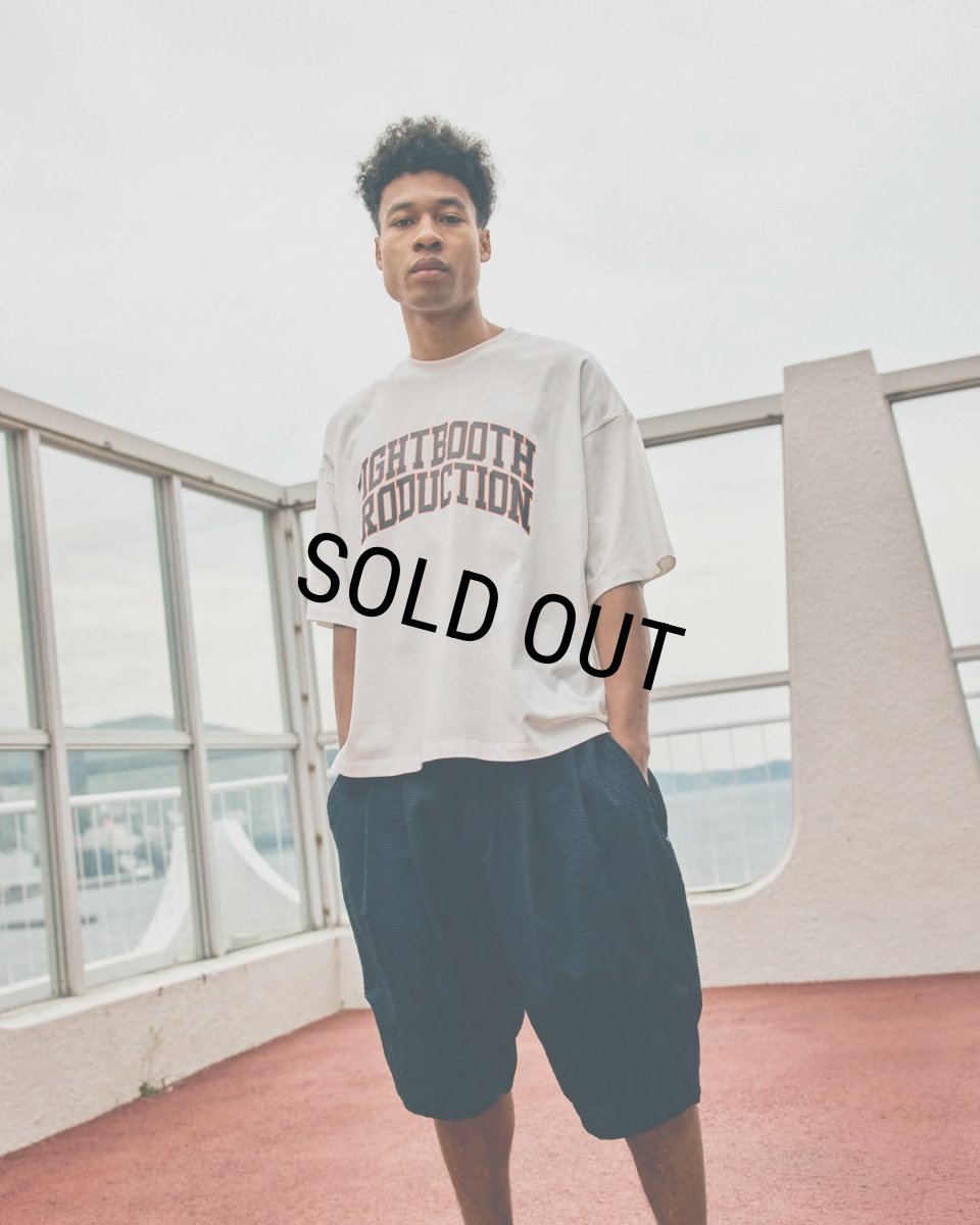 画像2: 【30%OFF】TIGHTBOOTH/COLLEGE S/S T-SHIRT（White）［カレッジT-25夏］ (2)