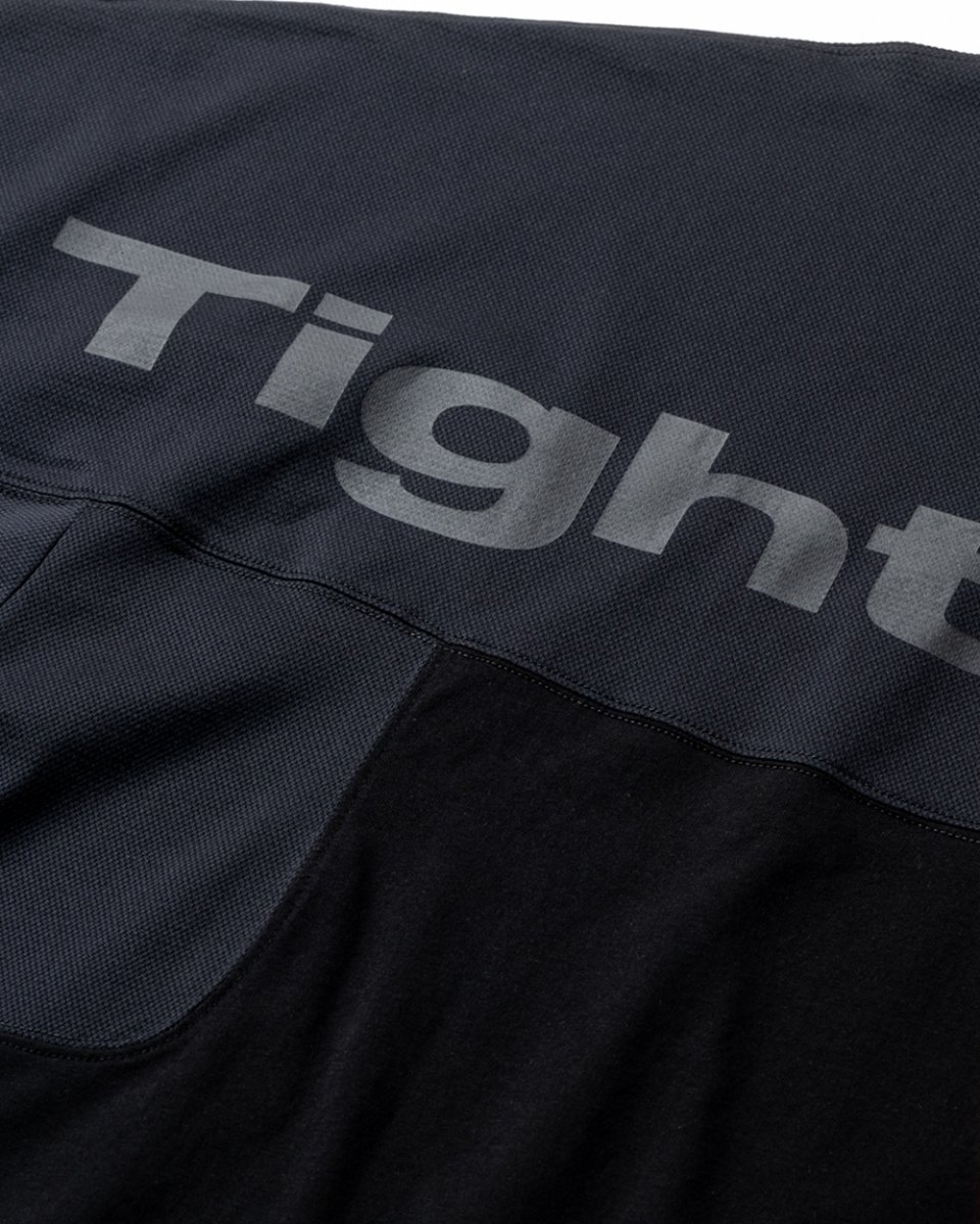 画像6: TIGHTBOOTH/3/4 SLEEVE SUZU T-SHIRT（Black）［クォータースリーブT-25夏］ (6)