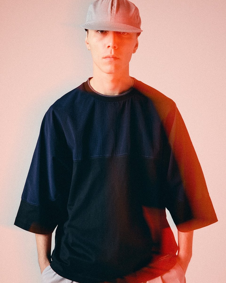 画像7: TIGHTBOOTH/3/4 SLEEVE SUZU T-SHIRT（Black）［クォータースリーブT-25夏］ (7)