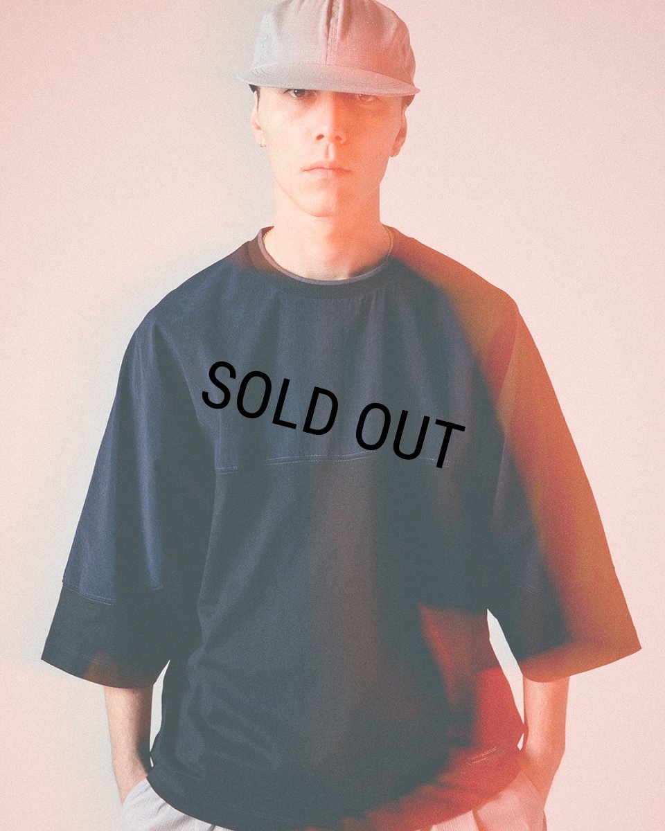 画像7: 【30%OFF】TIGHTBOOTH/3/4 SLEEVE SUZU T-SHIRT（Black）［クォータースリーブT-25夏］ (7)