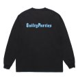 画像2: WACKO MARIA/MR.BROTHERS CUT CLUB / WASHED HEAVY WEIGHT LONG SLEEVE T-SHIRT（BLACK）［プリント長袖T-25春夏］ (2)
