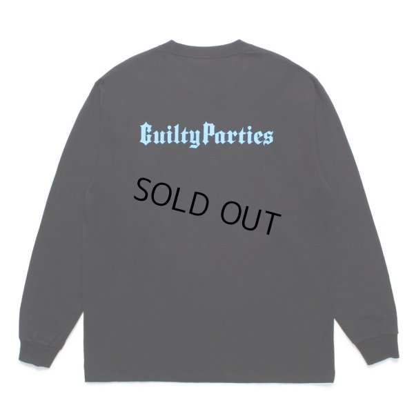 画像2: WACKO MARIA/MR.BROTHERS CUT CLUB / WASHED HEAVY WEIGHT LONG SLEEVE T-SHIRT（BLACK）［プリント長袖T-25春夏］