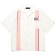 画像1: WACKO MARIA/MR.BROTHERS CUT CLUB / SWITCHING 50'S SHIRT（WHITE）［スイッチング50'Sシャツ-25春夏］ (1)