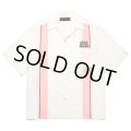 WACKO MARIA/MR.BROTHERS CUT CLUB / SWITCHING 50'S SHIRT（WHITE）［スイッチング50'Sシャツ-25春夏］