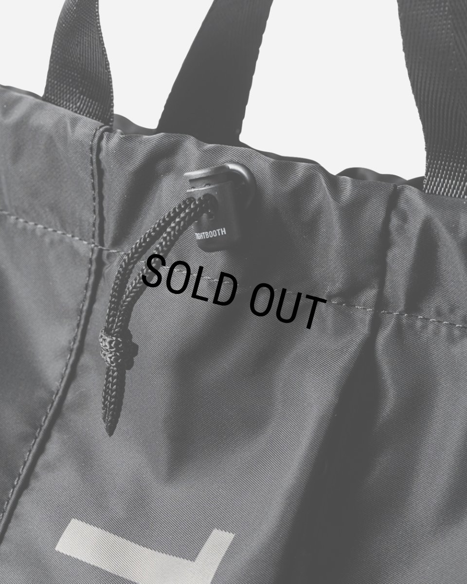 画像6: 【30%OFF】TIGHTBOOTH/LOGO KNAPSAC（Black）［ナップサック-25夏］ (6)