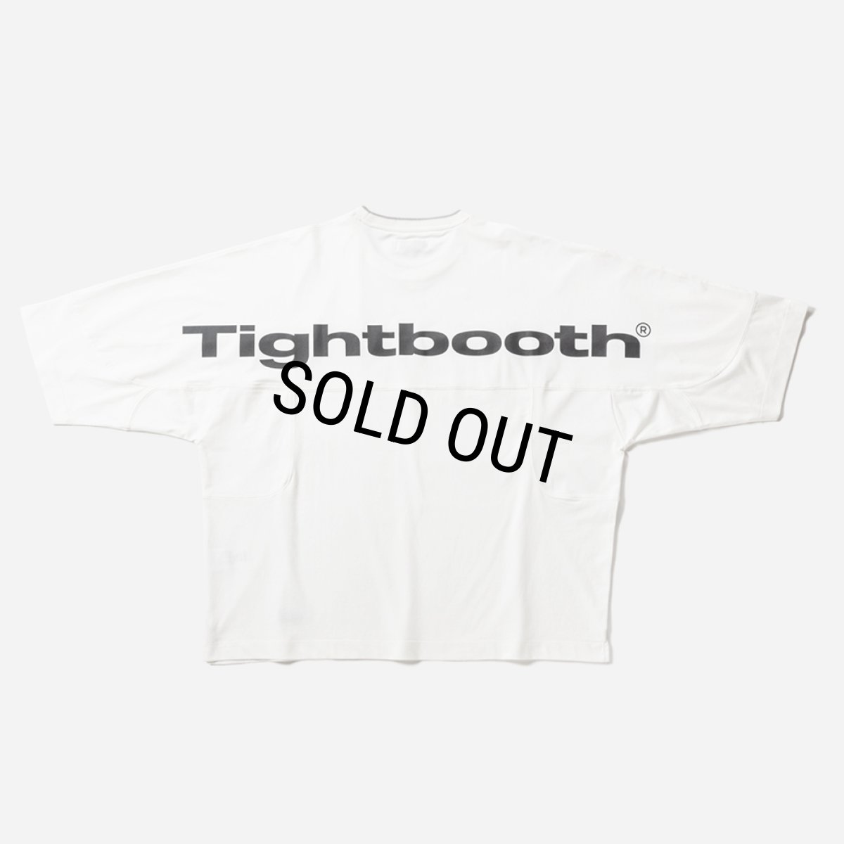 画像2: TIGHTBOOTH/3/4 SLEEVE SUZU T-SHIRT（White）［クォータースリーブT-25夏］ (2)